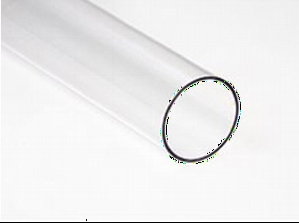Tube en verre acrylique XT, transparent, 40/30 mm de long, 1000 mm  incolore, alt-intech® : : Commerce, Industrie et Science