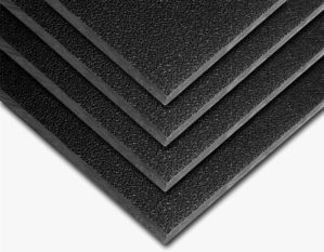 0.125 x 48 x 96 KYDEX® T Black Thermoplastic Sheet